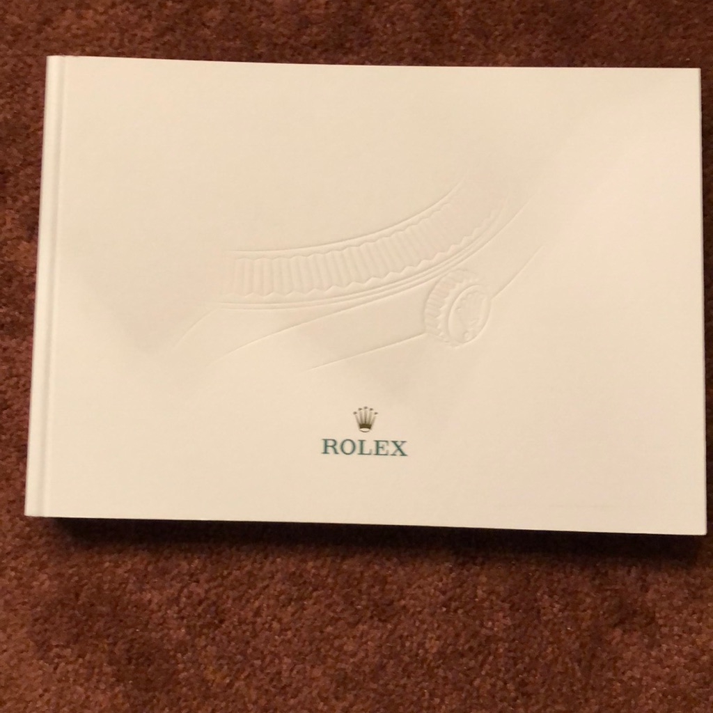 Rolex Booklet